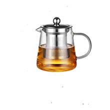 Load image into Gallery viewer, Large Capacity Heat Resistant Glass Teapot Tea Set With Stainless Steel Filter For Kung Fu Tea, 450ML, 550ML, 750ML, 950ML