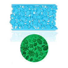 Load image into Gallery viewer, 2 PCS Cake Fondant Tool Heart Shaped Diamond Texture Plaid Overpass Quyi Seal Printing Mould