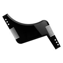 Load image into Gallery viewer, Double-sided Beard Comb Molding Template Tool Beard Shaping Styling Tool With Inbuilt Comb