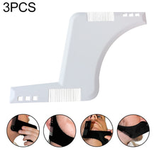 Load image into Gallery viewer, Double-sided Beard Comb Molding Template Tool Beard Shaping Styling Tool With Inbuilt Comb