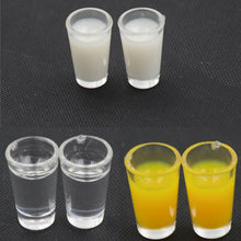 Load image into Gallery viewer, 3 Pair 1:12 Miniature Doll House Accessories Plastic Mini Cup Model
