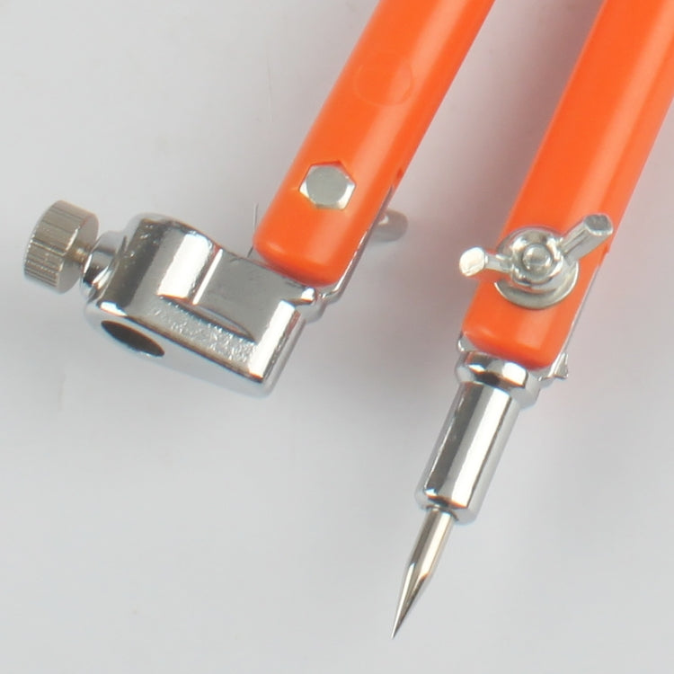 Metal Multifunctional Stainless Steel Drawing Circle Wodworking Compass, S, L