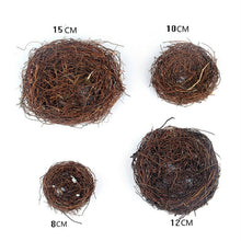 Load image into Gallery viewer, Rattan Nest Bird Bird Crafts Chicken Nest DIY Handmade Bird Nest Scene Props