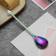 Load image into Gallery viewer, Stainless Steel Coffee Mixing Spoon Creative Musical Instrument Shape Spoon, Guitar Silver, Octagonal Silver, Lute Silver, Yueqin Silver, Guitar Titanium Gold, Octagonal Titanium Gold, Lute Titanium Gold, Yueqin Titanium Gold, Guitar Rose Gold         ...