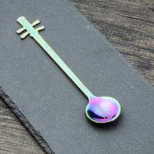 Load image into Gallery viewer, Stainless Steel Coffee Mixing Spoon Creative Musical Instrument Shape Spoon, Guitar Silver, Octagonal Silver, Lute Silver, Yueqin Silver, Guitar Titanium Gold, Octagonal Titanium Gold, Lute Titanium Gold, Yueqin Titanium Gold, Guitar Rose Gold         ...