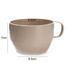 Load image into Gallery viewer, Wheat Straw Coffee Cup Tea Milk Breakfast Cups