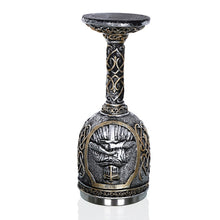 Load image into Gallery viewer, 3D Viking Skull Coffee Beer Mug Skull Mug Beer Wine Drink Gift Stainless Steel Knight Decorative Cup for Men, Goblet, Mug