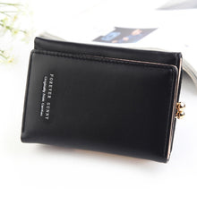 Load image into Gallery viewer, Short Wllet Lady Small Wallet Multi-Card Three Fold
