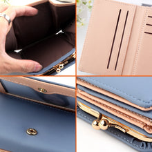 Load image into Gallery viewer, Short Wllet Lady Small Wallet Multi-Card Three Fold