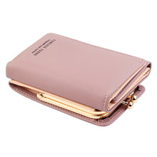 Load image into Gallery viewer, Short Wllet Lady Small Wallet Multi-Card Three Fold