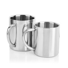 Load image into Gallery viewer, Double Wall Stainless Steel Coffee Mug Portable Termo Cup Travel Tumbler Coffee Jug Milk Tea Beer Cups Double Office Water Mugs, 220ML, 300ML, 400ML