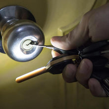Load image into Gallery viewer, Mini Pocket Keychain Light LED White Light Keyring Outdoor Flashlight