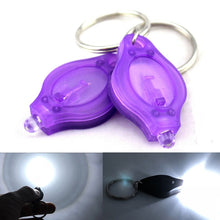 Load image into Gallery viewer, 2 PCS Mini Pocket Keychain Flashlight Micro LED Squeeze Light Outdoor Camping Ultra Bright Emergency Key Ring Light Torch Lamp