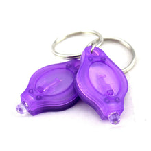 Load image into Gallery viewer, 2 PCS Mini Pocket Keychain Flashlight Micro LED Squeeze Light Outdoor Camping Ultra Bright Emergency Key Ring Light Torch Lamp
