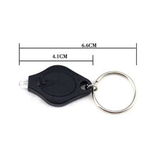 Load image into Gallery viewer, 2 PCS Mini Pocket Keychain Flashlight Micro LED Squeeze Light Outdoor Camping Ultra Bright Emergency Key Ring Light Torch Lamp