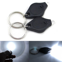 Load image into Gallery viewer, 2 PCS Mini Pocket Keychain Flashlight Micro LED Squeeze Light Outdoor Camping Ultra Bright Emergency Key Ring Light Torch Lamp