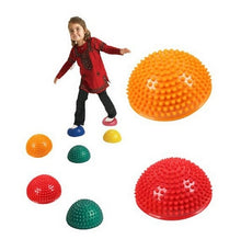 Load image into Gallery viewer, Hemisphere Balance Stepping Stones Durian Spiky Massage Ball Sensory Integration Indoor Outdoor Games Toys for Kids Children