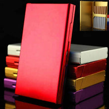 Load image into Gallery viewer, Ultra-thin Personality Creative Ladies Cigarette Case Metal Cigarette Case