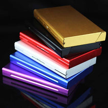 Load image into Gallery viewer, Ultra-thin Personality Creative Ladies Cigarette Case Metal Cigarette Case