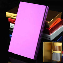 Load image into Gallery viewer, Ultra-thin Personality Creative Ladies Cigarette Case Metal Cigarette Case