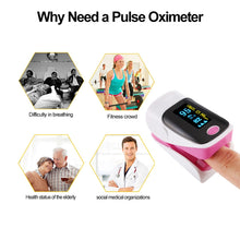 Load image into Gallery viewer, Finger Pulse Oximetry Monitor Refers to Pulse Oximeter Heart Rate Meter