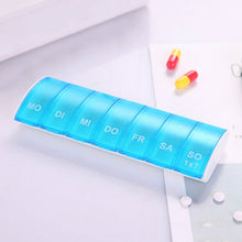 Load image into Gallery viewer, Portable Seven-part Mini Storage Pill Box