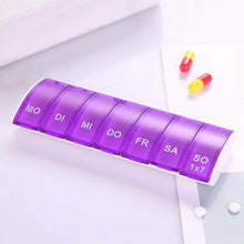 Load image into Gallery viewer, Portable Seven-part Mini Storage Pill Box