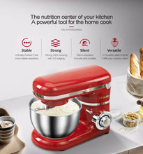 Load image into Gallery viewer, Kitchen Food Mixer Vertical Mixer with Splash Guard, Food Mixer