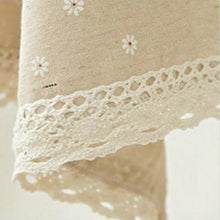 Load image into Gallery viewer, Lace Tablecloth Coffee Table Multifunctional Cover Towel, 90x90cm, 90x140cm, 140x140cm, 140x180cm, 140x200cm, 140x220cm