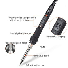 Load image into Gallery viewer, 908S 80W LCD Thermostat Soldering Iron Constant Temperature Soldering Iron, CN Plug, EU Plug, US Plug