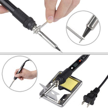 Load image into Gallery viewer, 908S 80W LCD Thermostat Soldering Iron Constant Temperature Soldering Iron, CN Plug, EU Plug, US Plug