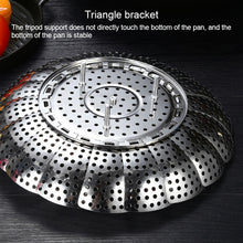 Load image into Gallery viewer, Stainless Steel Folding Retractable Lotus Steamer Tray, Lotus Steamer Tray
