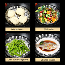 Load image into Gallery viewer, Stainless Steel Folding Retractable Lotus Steamer Tray, Lotus Steamer Tray