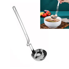 Load image into Gallery viewer, Stainless Steel Hot Pot Hanging Wall Spoon Creative Fishing Spoon Porridge Spoon, Soup Spoon, Colander