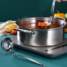Load image into Gallery viewer, Stainless Steel Hot Pot Hanging Wall Spoon Creative Fishing Spoon Porridge Spoon, Soup Spoon, Colander