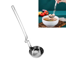 Load image into Gallery viewer, Stainless Steel Hot Pot Hanging Wall Spoon Creative Fishing Spoon Porridge Spoon, Soup Spoon, Colander
