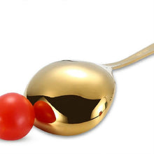 Load image into Gallery viewer, Stainless Steel Sauce Spoon Creative Big Head Long Handle Spoon, Original Steel, Gold, Rose Gold, Blue, Colorful, Black