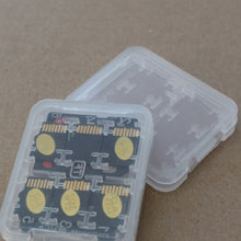 Load image into Gallery viewer, 10 PCS Mini Transparent Multifunctional Storage Card Box