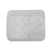 Load image into Gallery viewer, 10 PCS Mini Transparent Multifunctional Storage Card Box