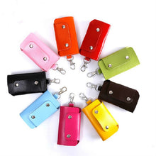 Load image into Gallery viewer, 2 PCS Leather Car Key Cover Key Case