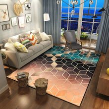 Load image into Gallery viewer, Geometric Pattern Bedroom Door Rug Decorative Mat, 40x60cm, 45x75cm, 60x90cm, 40x120cm, 80x120cm, 80x160cm, 100x160cm, 120x160cm, 150x200cm, 160x230cm