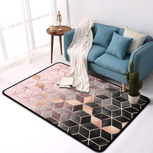 Load image into Gallery viewer, Geometric Pattern Bedroom Door Rug Decorative Mat, 40x60cm, 45x75cm, 60x90cm, 40x120cm, 80x120cm, 80x160cm, 100x160cm, 120x160cm, 150x200cm, 160x230cm