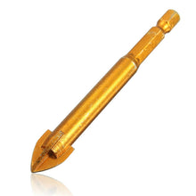 Load image into Gallery viewer, Multi-purpose Alloy Cross Hex Shank Drill Ceramic Glass Hole Opener, 6MM, 8MM, 10MM, 12MM