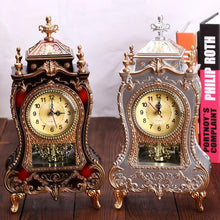 Load image into Gallery viewer, Vintage Clock Classical Royalty Sitting Room TV Cabinet Desk Imperial Furnishing Creative Sit Pendulum Clock