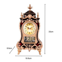 Load image into Gallery viewer, Vintage Clock Classical Royalty Sitting Room TV Cabinet Desk Imperial Furnishing Creative Sit Pendulum Clock