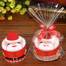 Load image into Gallery viewer, Christmas Creative Cake Towel Gift Washcloth Christmas Cute Towel Presents
