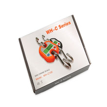 Load image into Gallery viewer, 150kg Mini Portable Heavy Duty Electronic Digital Stainless Steel Hook Scale, Random Color Delivery, 150kg x 100g