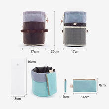 Load image into Gallery viewer, Large-capacity Cosmetic Bag Travel Suit Wash Bag Outdoor Waterproof Storage Bag Cylinder Wash Bag