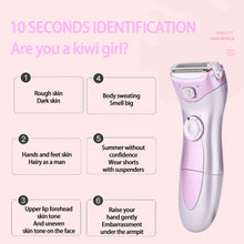 Load image into Gallery viewer, HS Body Washing Lady Electric Hair Remover
