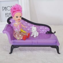 Load image into Gallery viewer, 3 PCS Doll Sofa Doll House Furniture Accessories